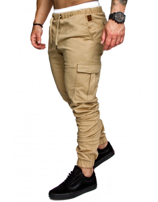 Men's Cargo Jogger Tactical Cargo Multiple Pockets Pants
