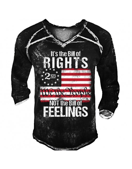 It's The Bill Of Rights. Men's Outdoor T-Shirt